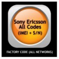 SonyEricsson All Codes (IMEI + S / N)